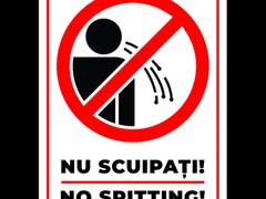 Semn nu scuipati no spitting